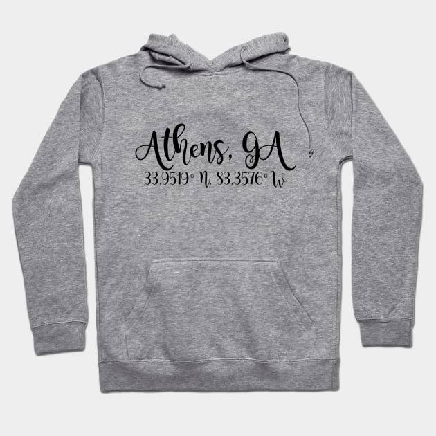 Athens, GA Hoodie by doodlesbydani